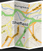 Map of Sheffield